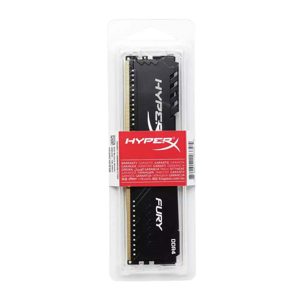 Памет Kingston HyperX Fury 4GB (1x4GB) DDR4 2666Mhz