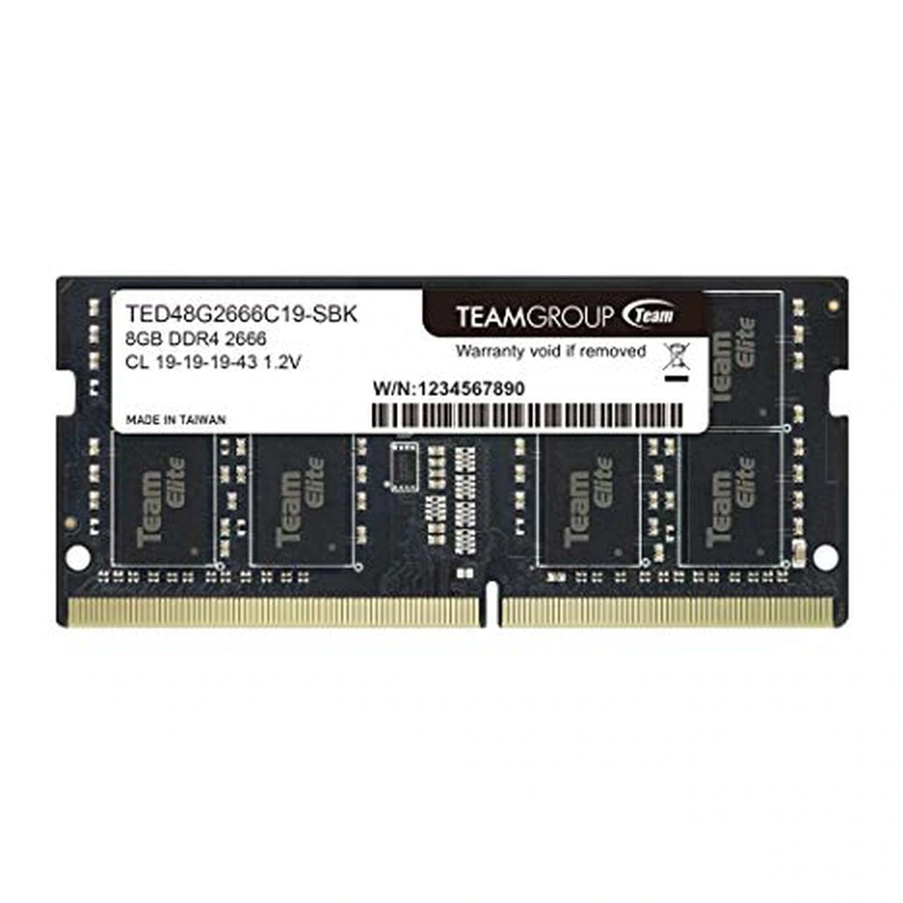 Памет Team Group Elite  8GB SODIMM DDR4 2666Mhz