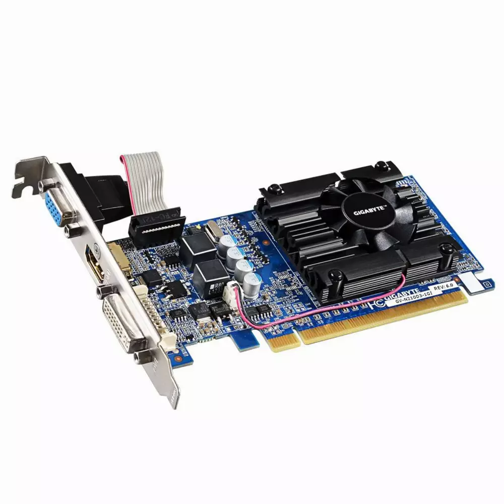 Видео карта GIGABYTE GeForce 210 1GB DDR3 rev. 6.1