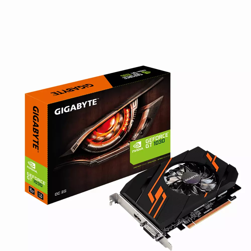 Видео карта GIGABYTE GeForce GT 1030 OC 2GB 