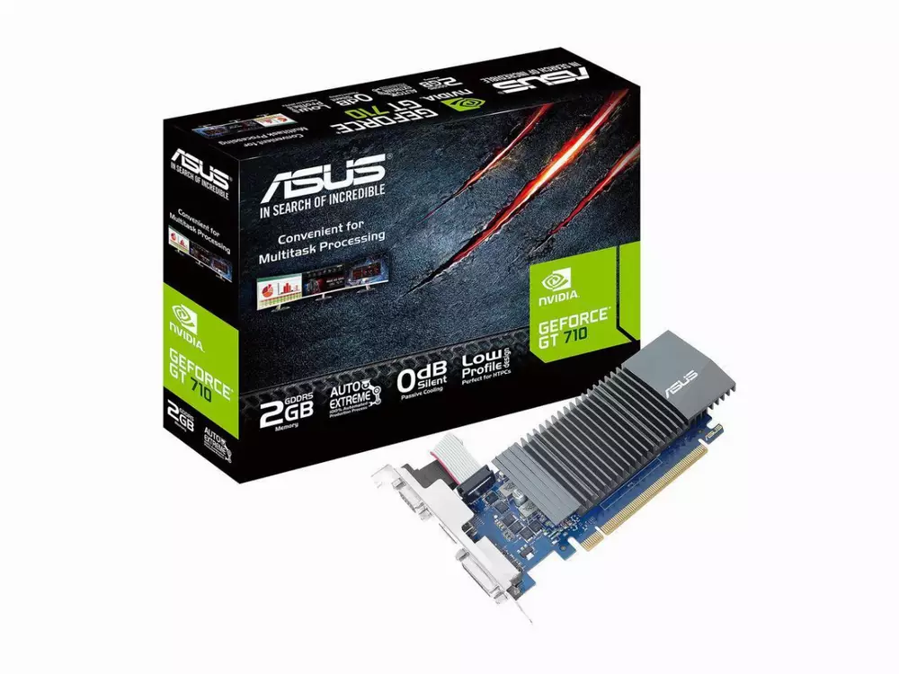 Видео карта ASUS GeForce GT 710 2GB GDDR5