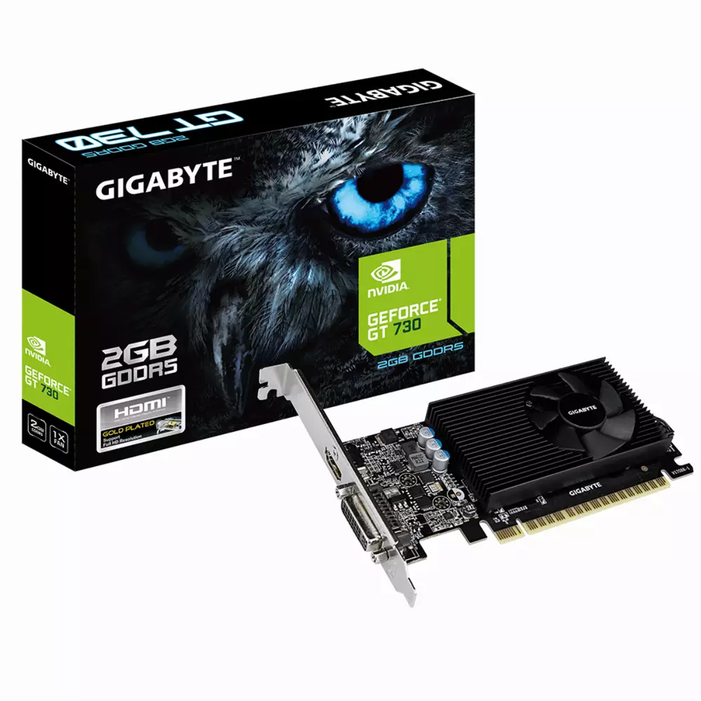 Видео карта GIGABYTE GeForce GT 730 2GB GDDR5