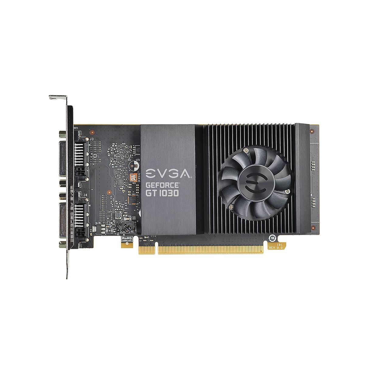 Видео карта EVGA GeForce GT 1030 SC 2GB DDR5 