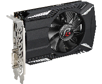 Видео карта ASROCK Phantom Gaming Radeon RX550 2G