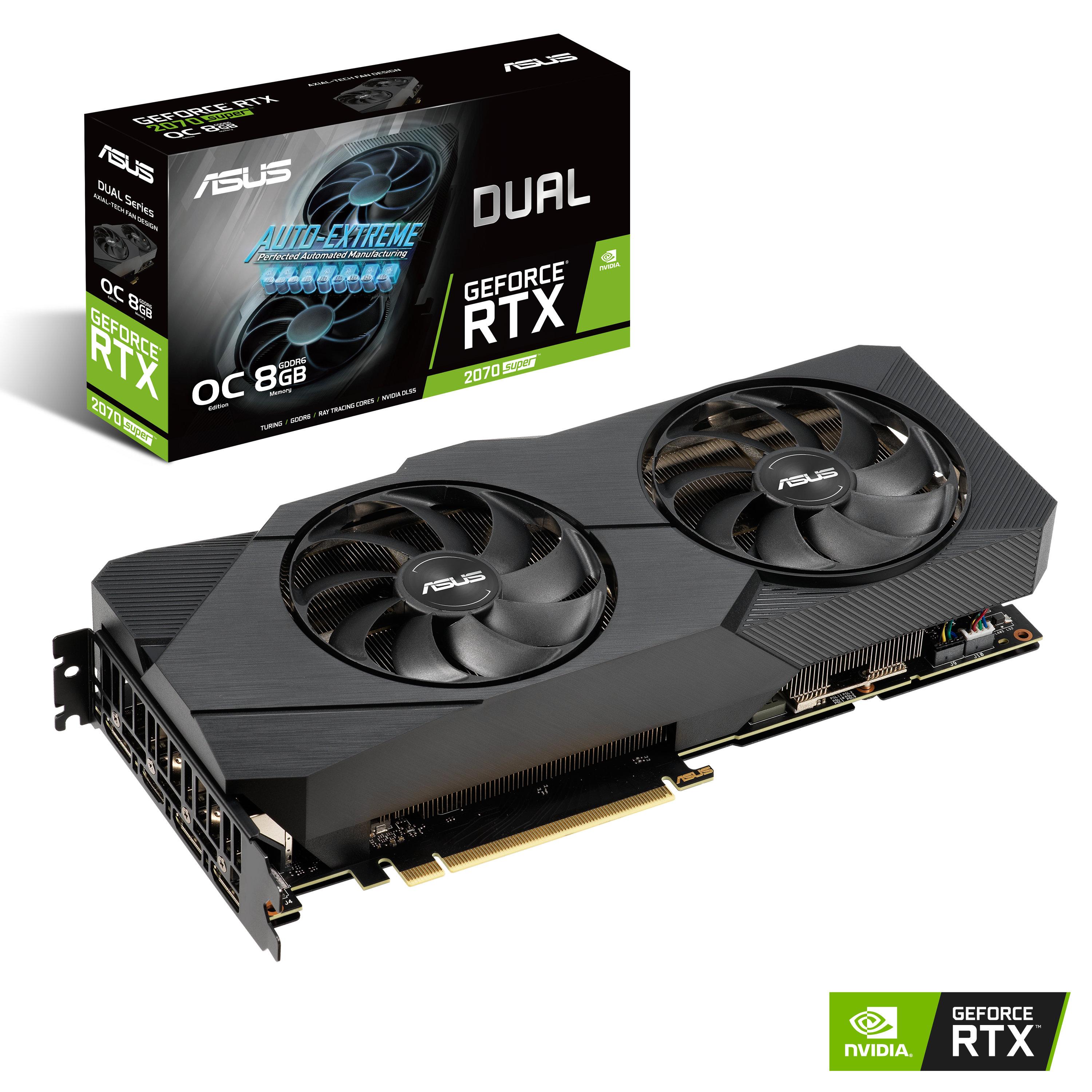 Видео карта ASUS DUAL GeForce RTX 2070 Super EVO OC 8GB