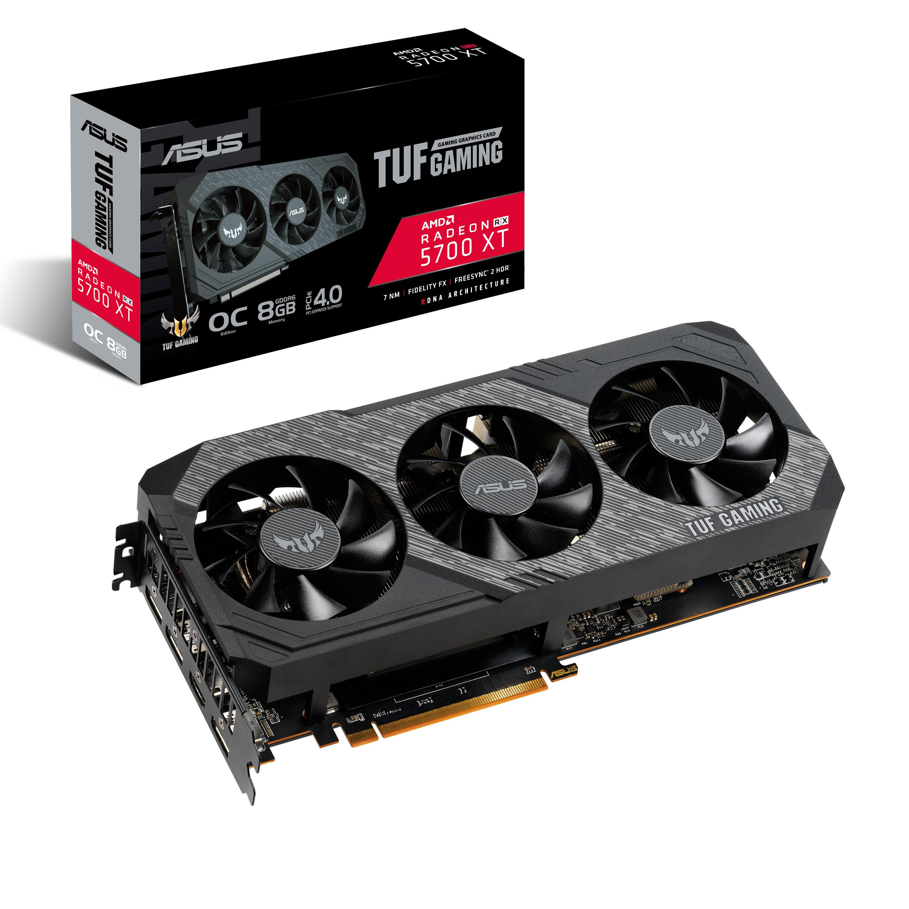 Видео карта ASUS TUF Gaming X3 Radeon RX 5700 XT OC 8GB 