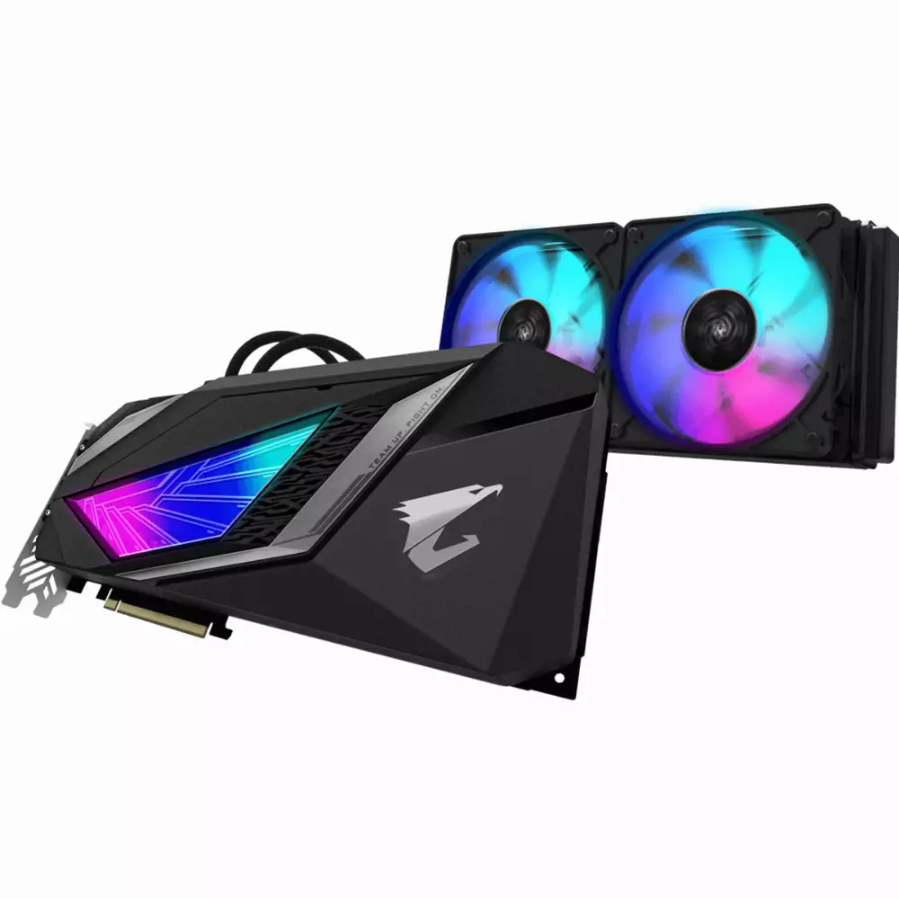 Видео карта GIGABYTE AORUS GeForce RTX 2080 SUPER WATERFORCE 8GB