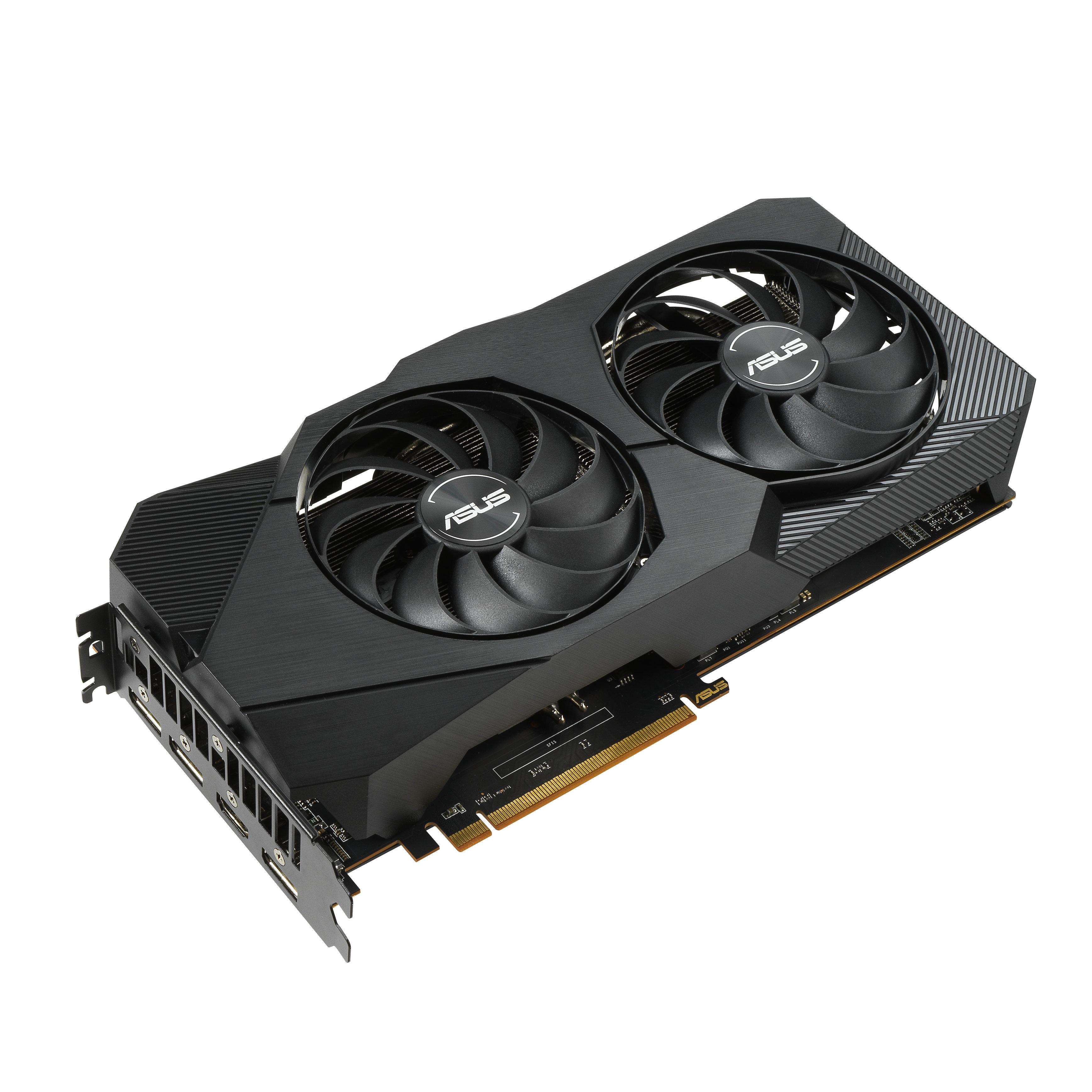Видео карта ASUS DUAL Radeon RX 5700 EVO OC 8GB 