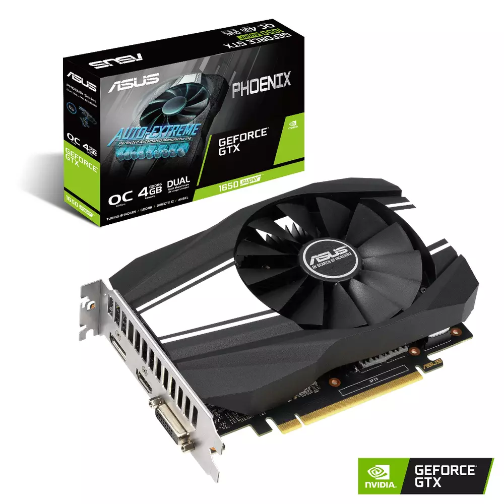 Видео карта ASUS PHOENIX GeForce GTX 1650 Super OC 4GB
