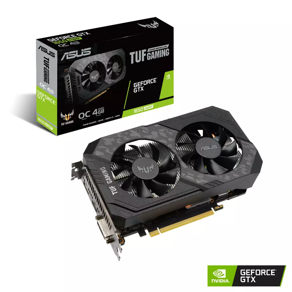 Видео карта ASUS TUF Gaming GeForce GTX 1650 Super OC 4GB