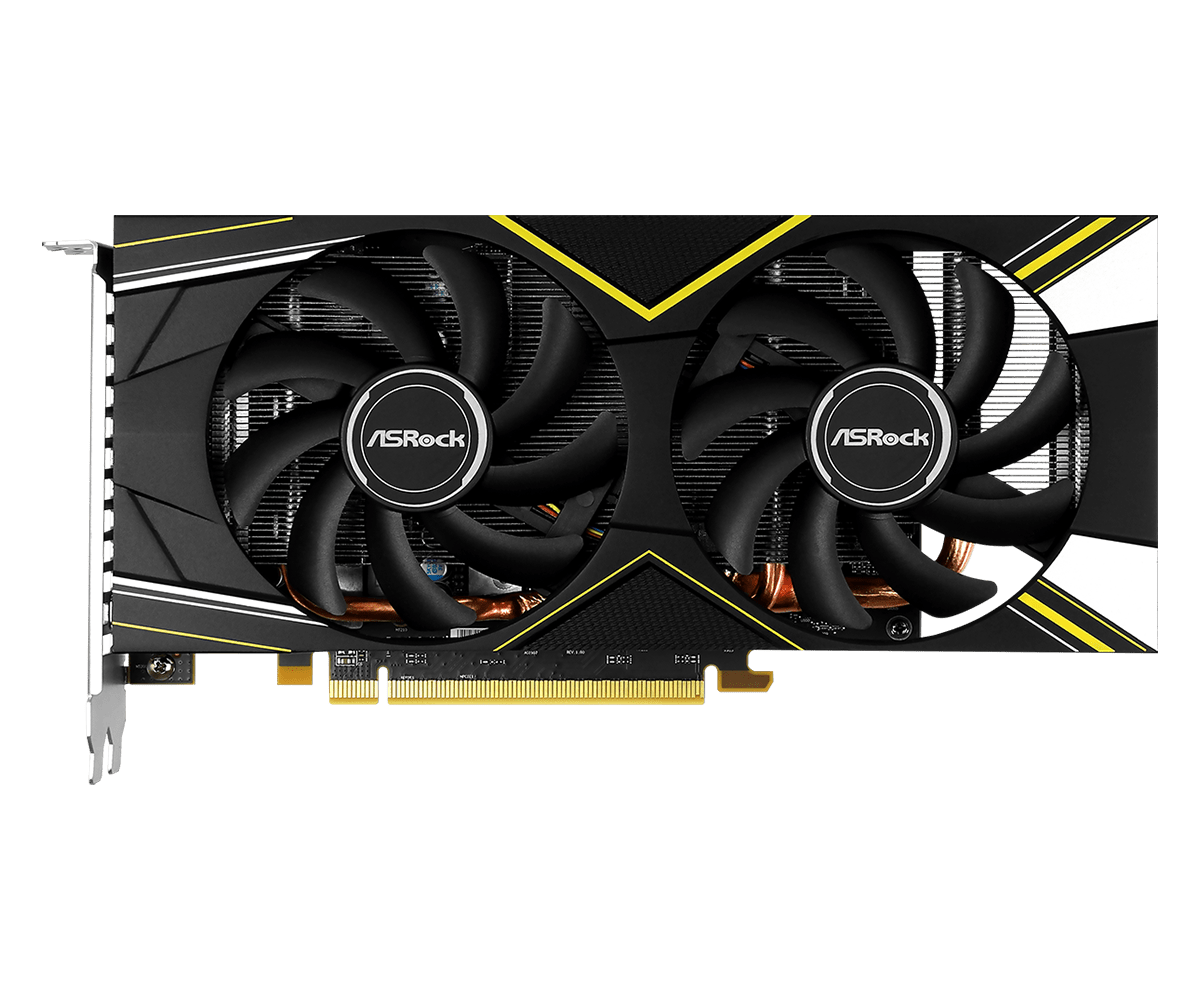 Видео карта Asrock Radeon RX 5500 XT Challenger D 8G OC