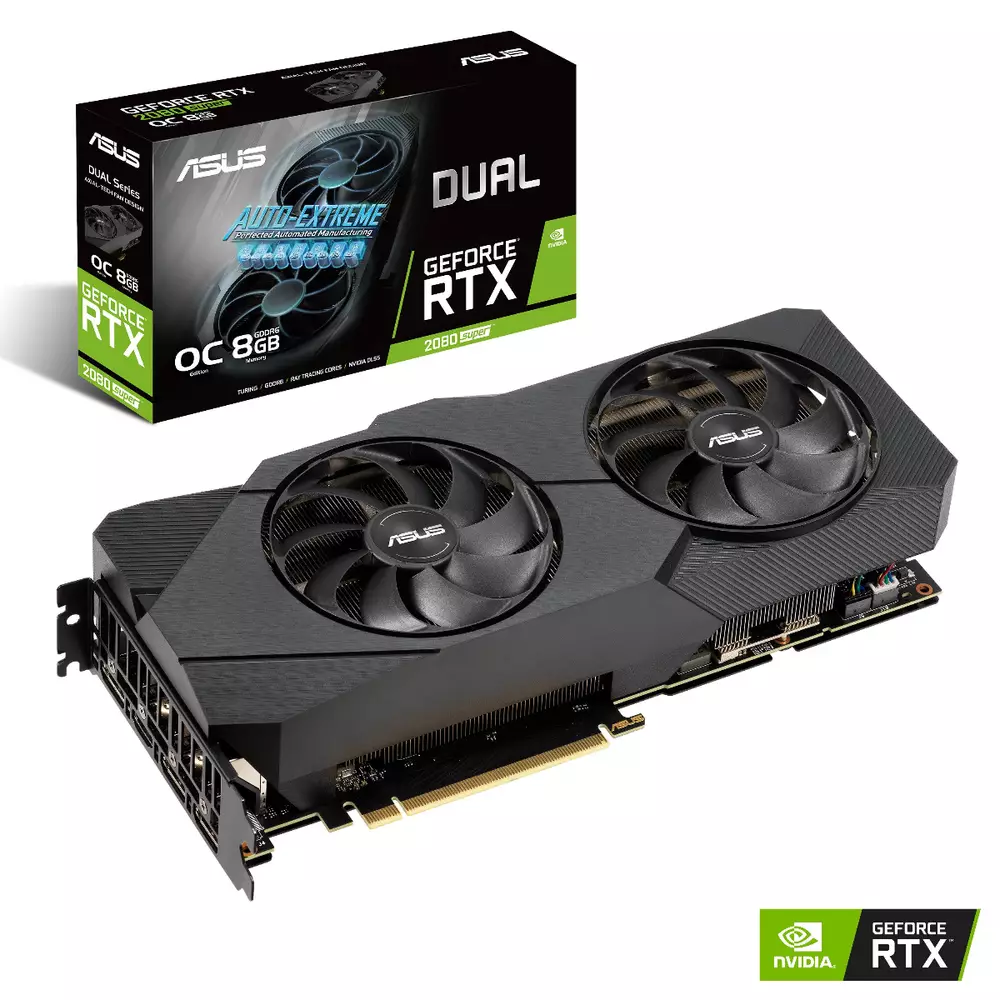 Видео карта ASUS DUAL GeForce RTX 2080 Super EVO V2 OC 8GB