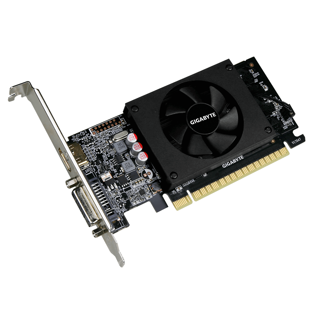 Видео карта GIGABYTE GeForce GT 710 1GB DDR5