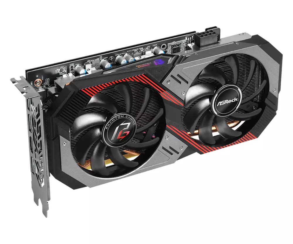 Видео карта Asrock Radeon RX 5600 XT Phantom Gaming D2 6G OC