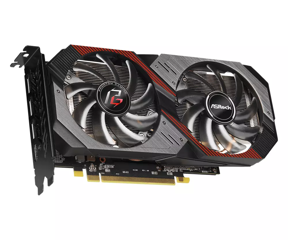 Видео карта Asrock Radeon RX 5500 XT Phantom Gaming D 8G OC