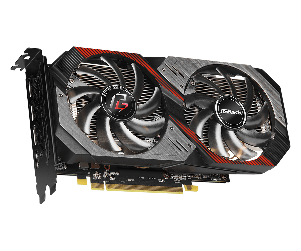 Видео карта Asrock Radeon RX 5500 XT Phantom Gaming D 8G OC