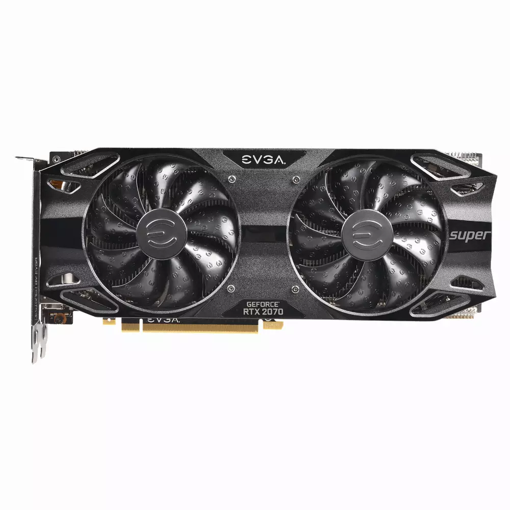 Видео карта EVGA GeForce RTX 2070 SUPER BLACK GAMING 8GB