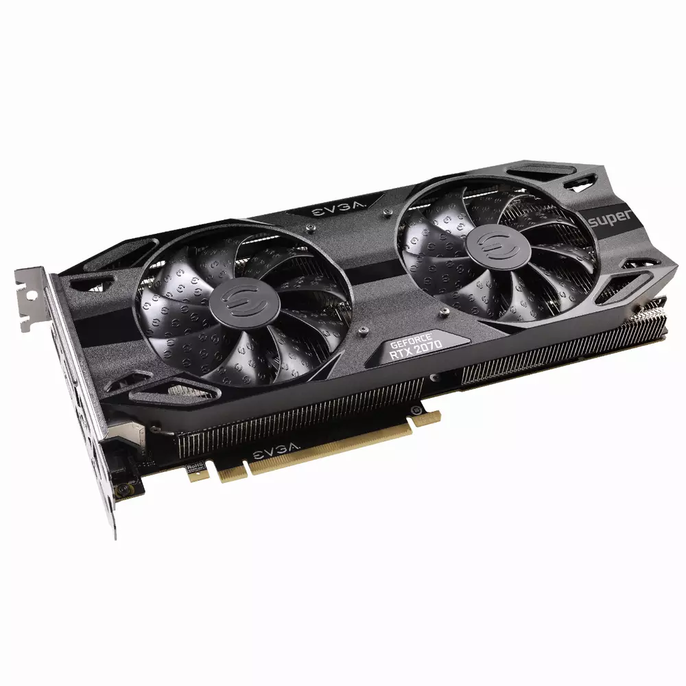 Видео карта EVGA GeForce RTX 2070 SUPER BLACK GAMING 8GB