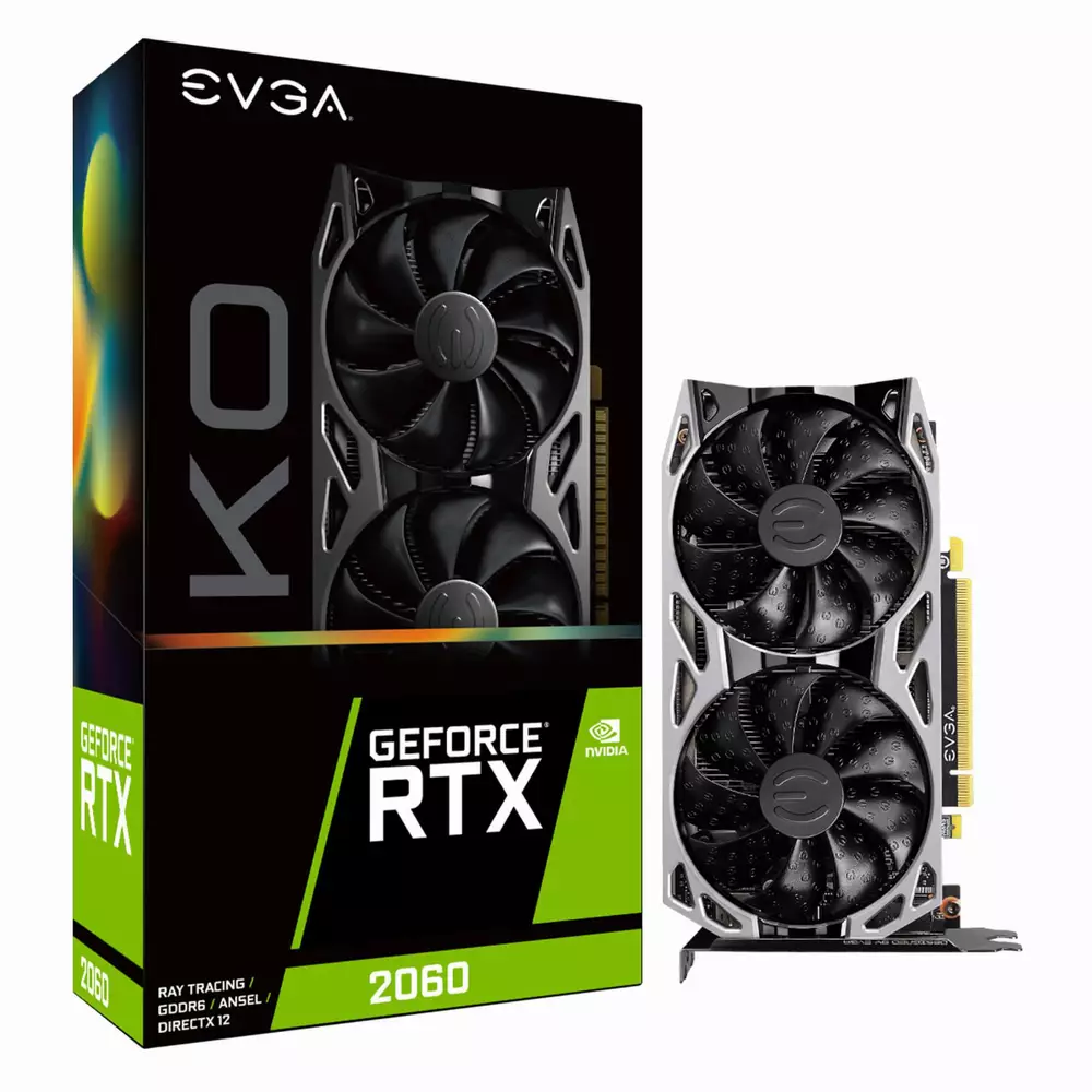 Видео карта EVGA GeForce RTX 2060 KO GAMING