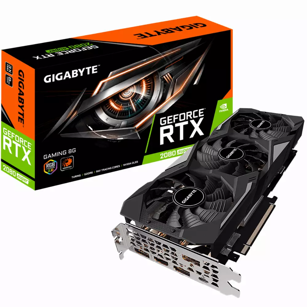 Видео карта GIGABYTE GeForce RTX 2080 SUPER GAMING 8GB