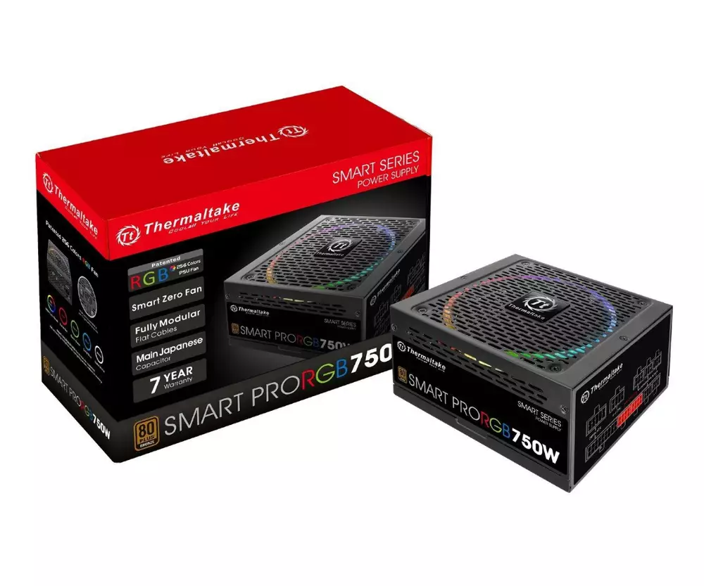 Захранване Thermaltake Smart Pro RGB 750W 80+ Bronze