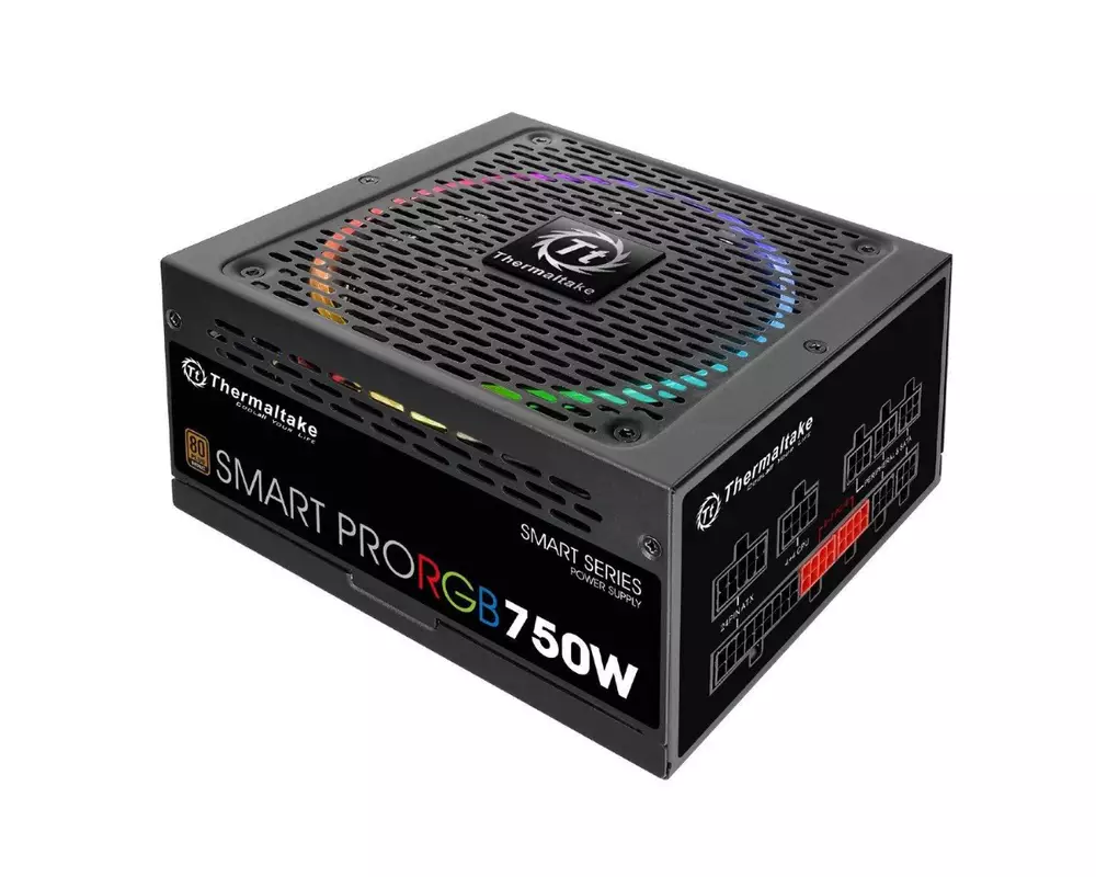 Захранване Thermaltake Smart Pro RGB 750W 80+ Bronze