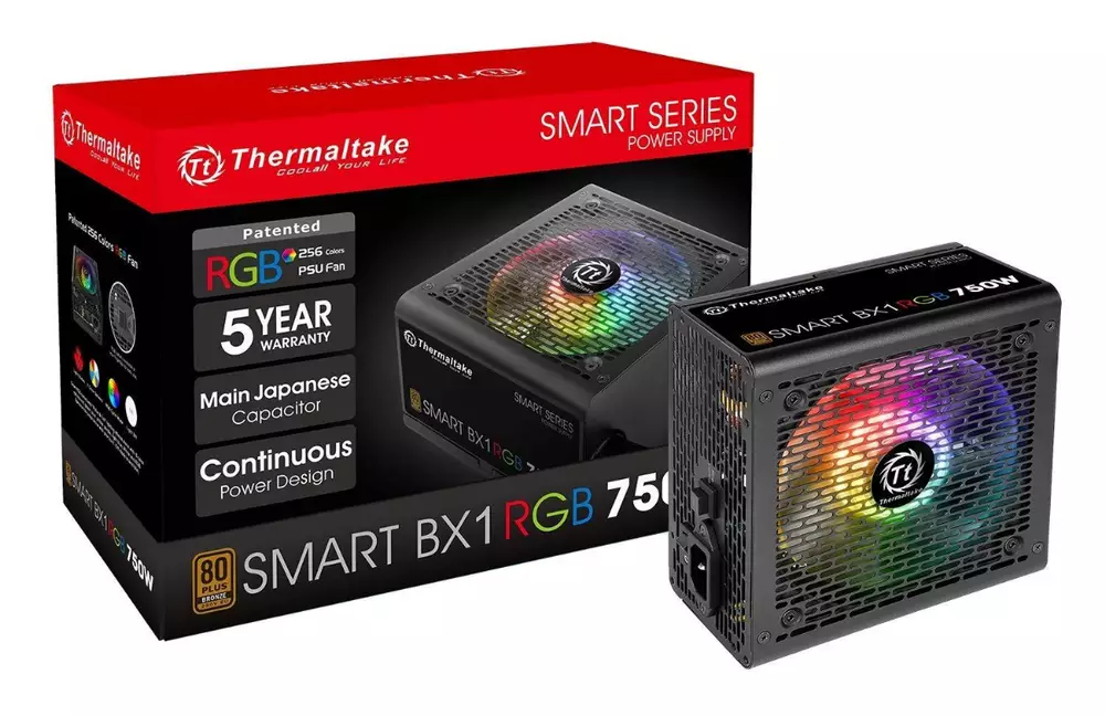 Захранване Thermaltake Smart BX1 RGB 750W 80+ Bronze