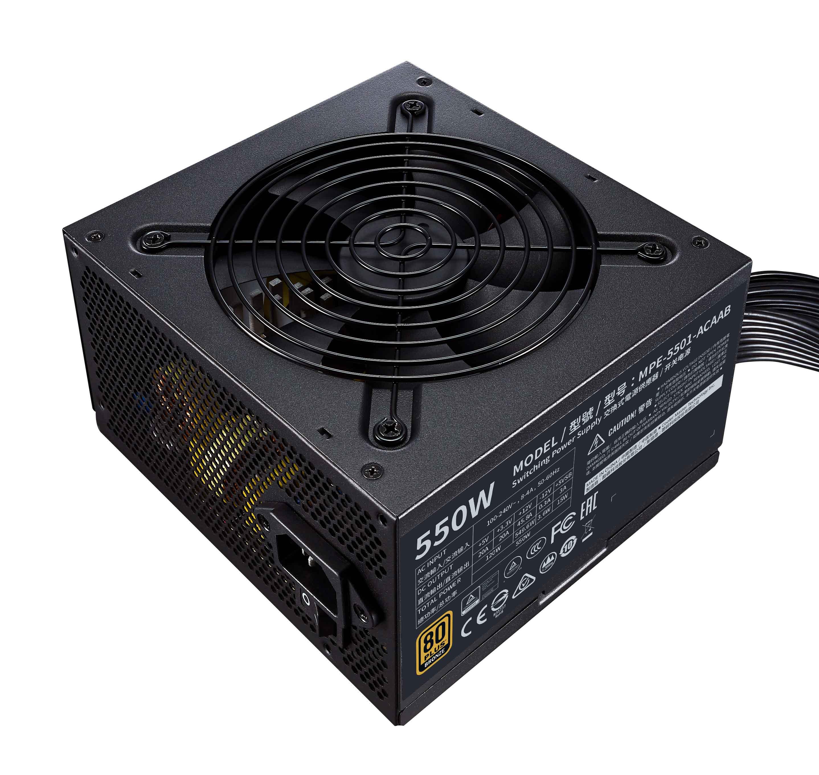 Захранване Cooler Master MWE V2 550W 80+ Bronze