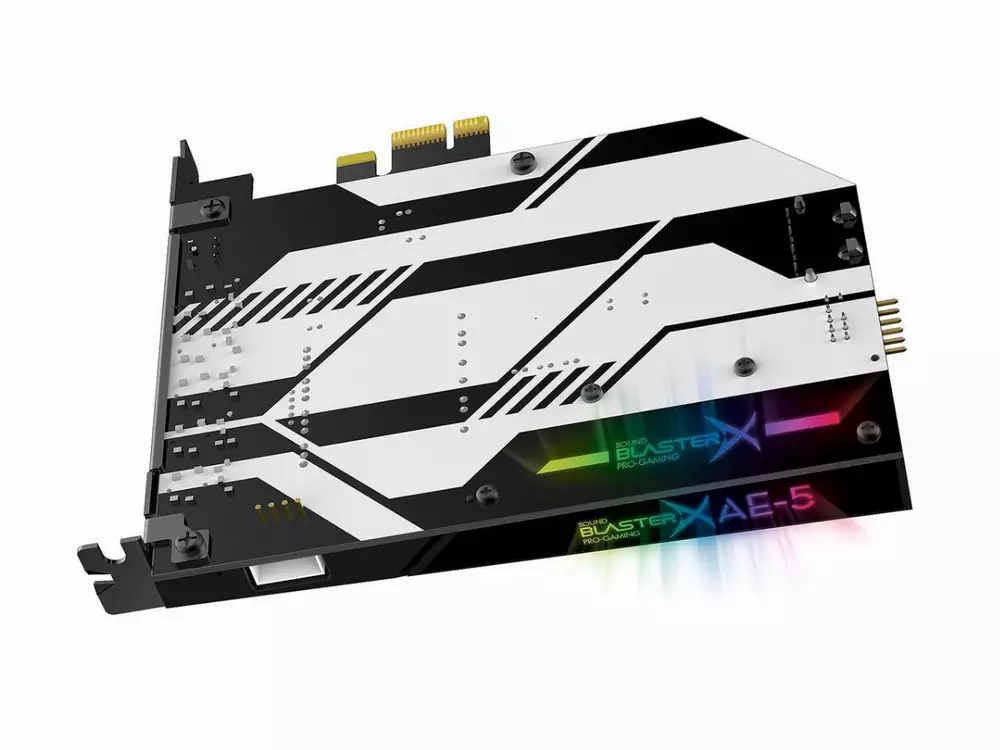Звукова карта Creative Sound BlasterX AE-5, 7.1, DAC + RGB Aurora Lighting