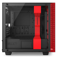 Кутия NZXT H400i Smart Matte Black/Red