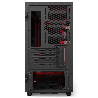 Кутия NZXT H400i Smart Matte Black/Red