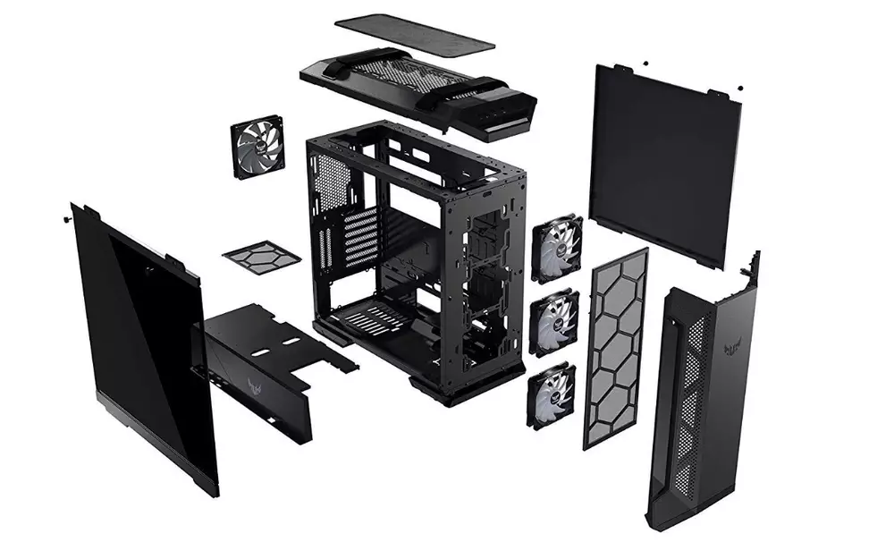 Кутия ASUS TUF Gaming GT501 RGB