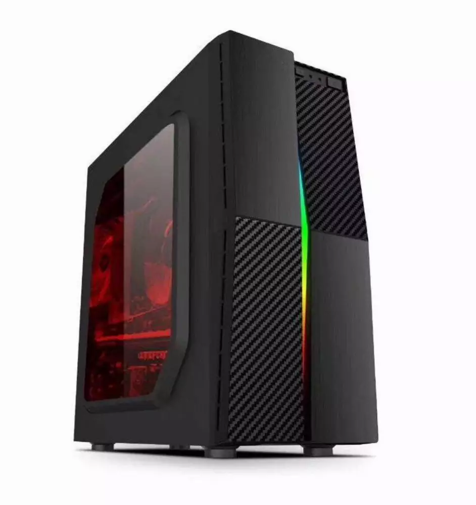 Кутия Estillo 1609 RGB Gaming ATX USB 2.0