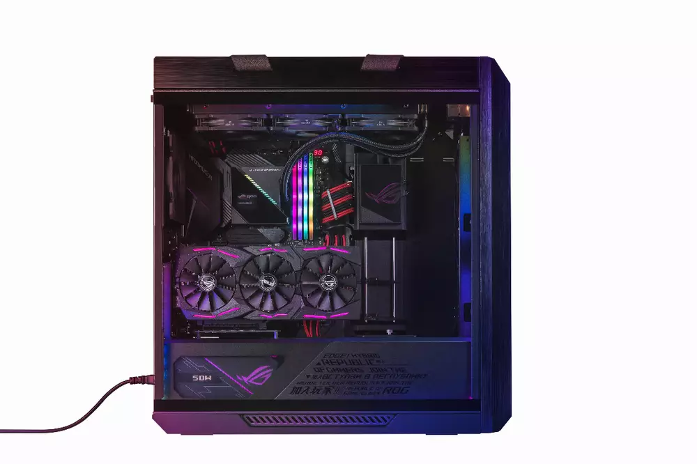 Кутия ASUS ROG Strix Helios Black Edition RGB