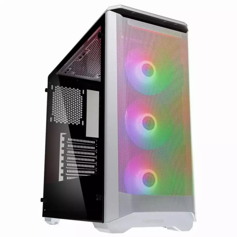 Кутия Phanteks P400A TG ARGB White