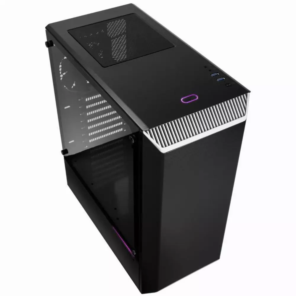 Кутия Phanteks Eclipse P300 TG Black/White