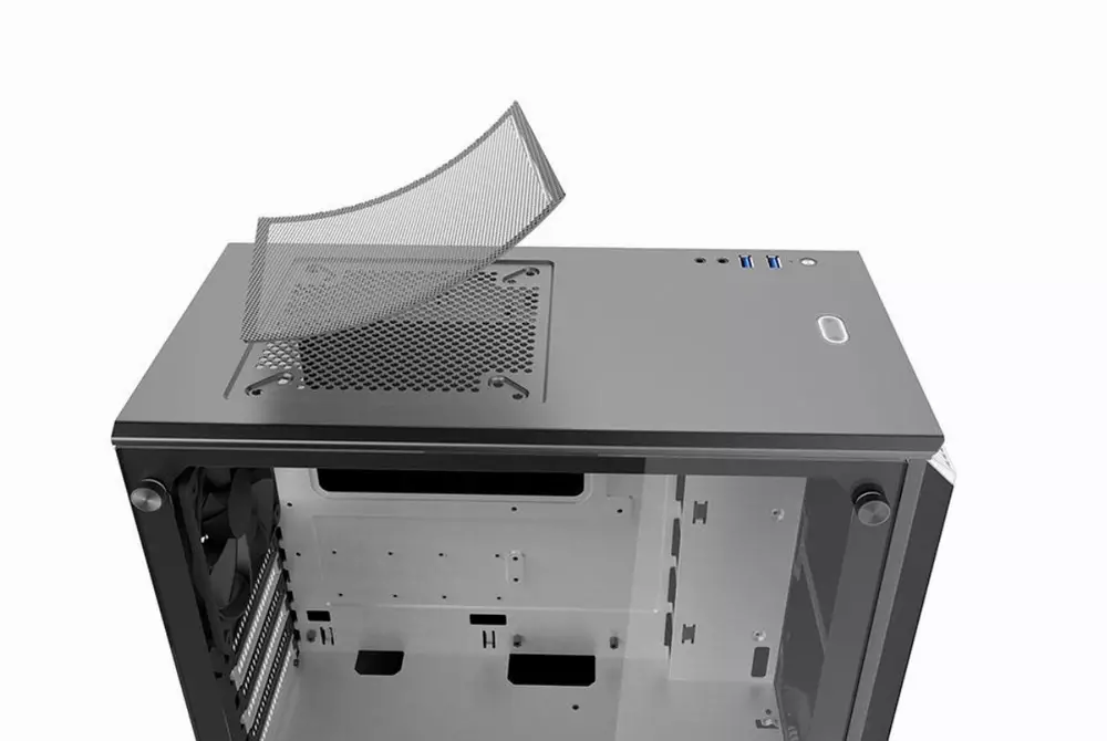 Кутия Phanteks Eclipse P300 TG Black/White