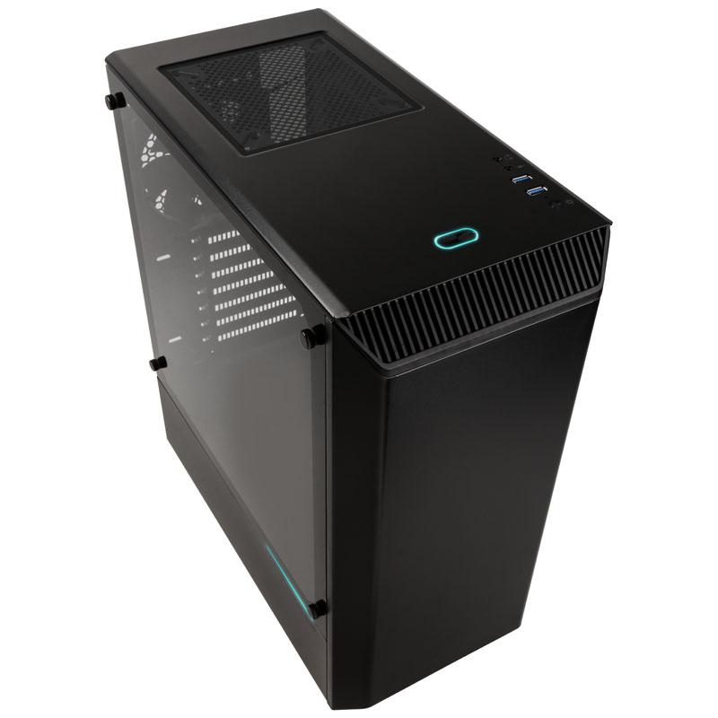 Кутия Phanteks Eclipse P300 TG Black