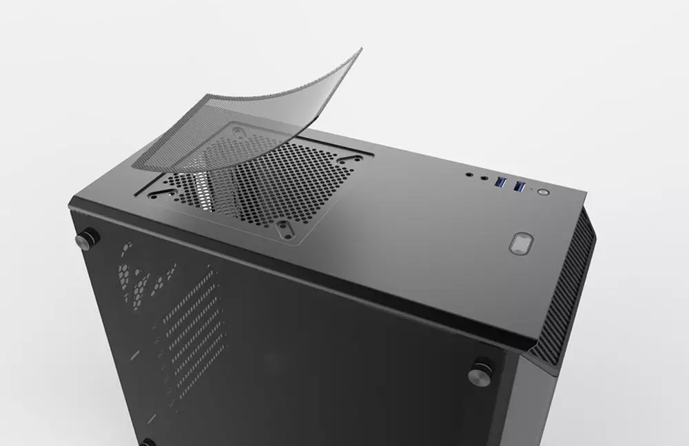 Кутия Phanteks Eclipse P300 TG Black