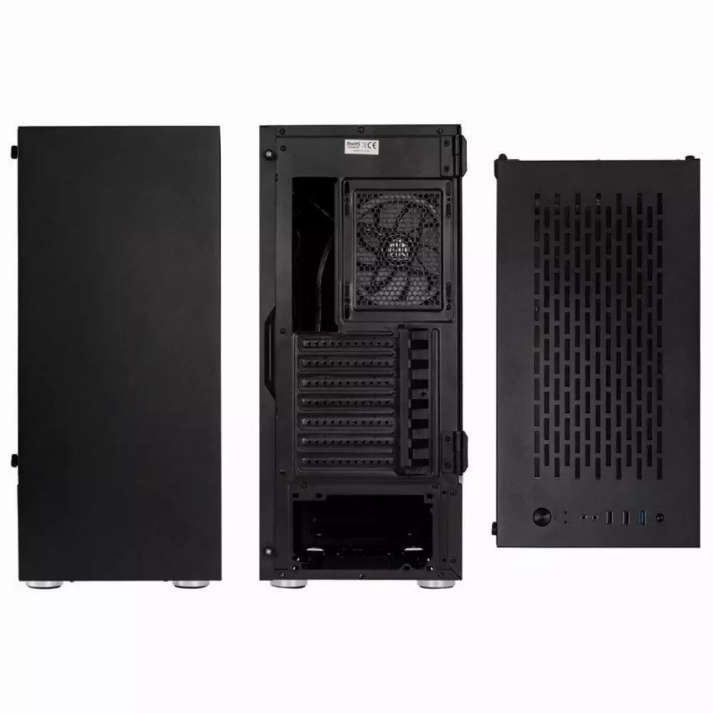 Кутия Kolink Bastion RGB TG Black