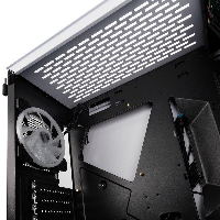 Кутия Kolink Bastion RGB TG White