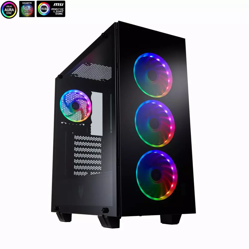 Кутия FSP Group CMT510 PLUS ARGB Gaming TG