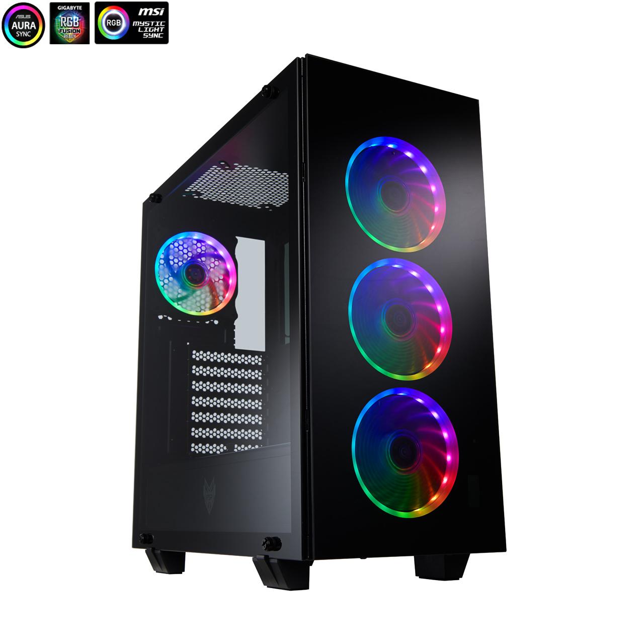 Кутия FSP Group CMT510 PLUS ARGB Gaming TG