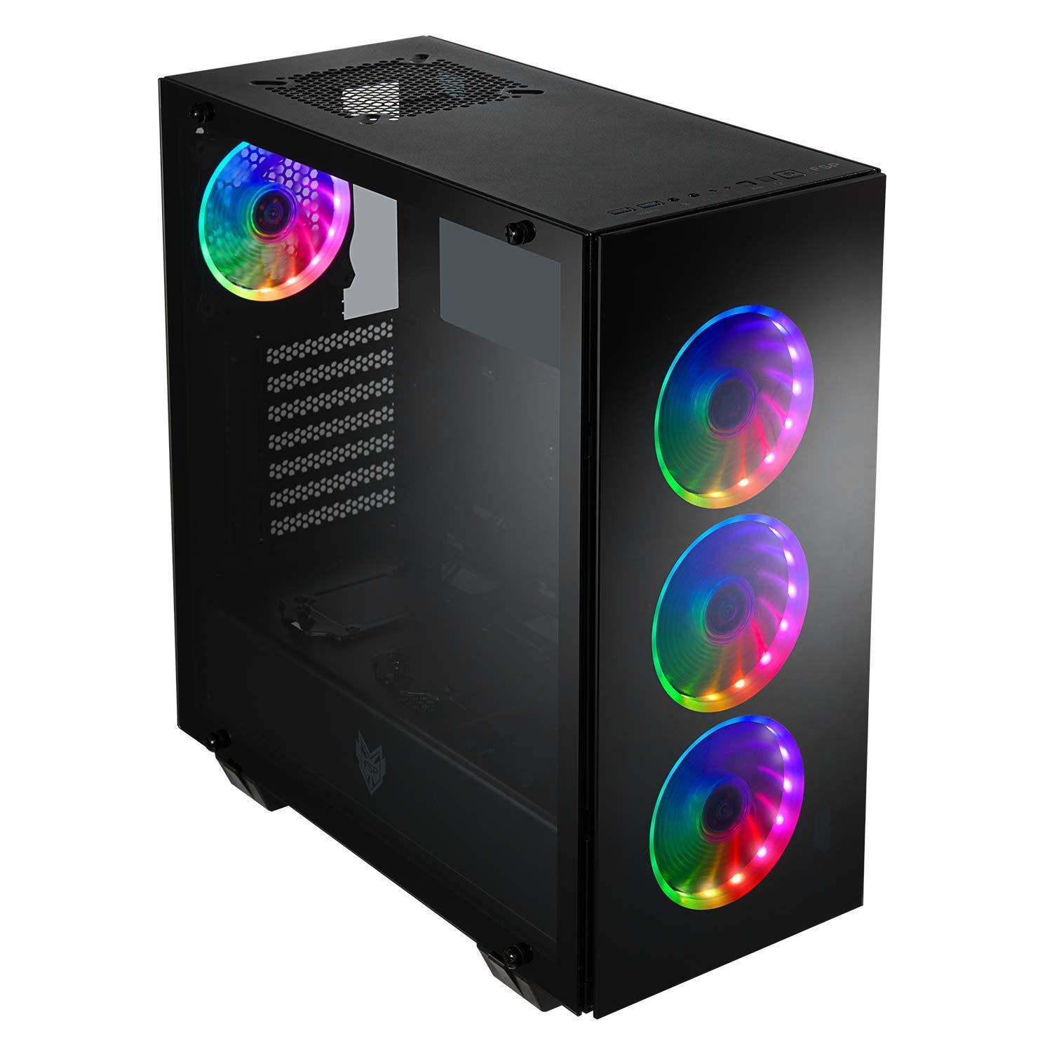 Кутия FSP Group CMT510 PLUS ARGB Gaming TG