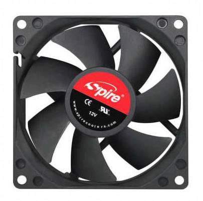 Вентилатор SPIRE 80x80x25 mm, Sleeve