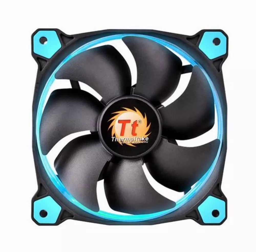 Вентилатор THERMALTAKE Riing 12 LED, Син