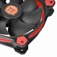 Вентилатор THERMALTAKE  Riing 14 LED, Червен