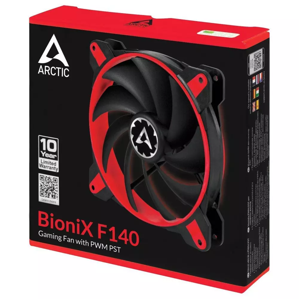 Вентилатор ARCTIC BioniX F140 Red 140mm - ACFAN00095A