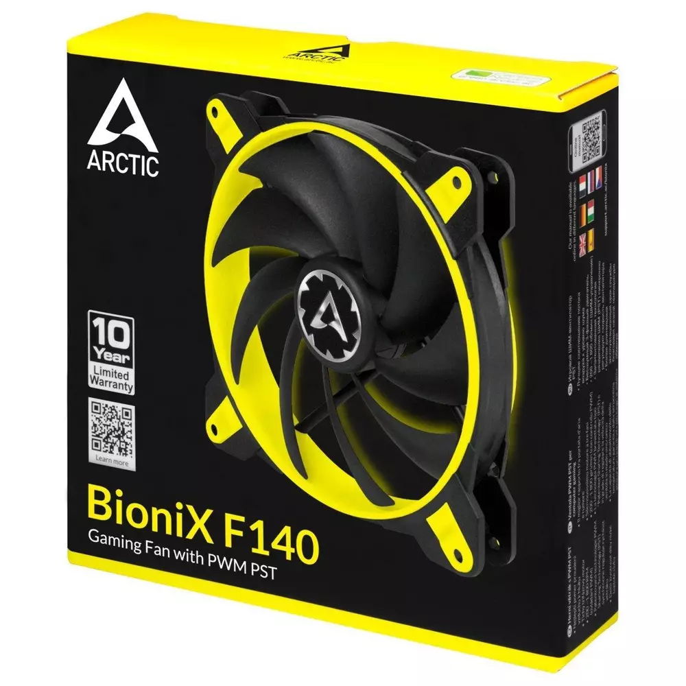 Вентилатор ARCTIC BioniX F140 Yellow 140mm
