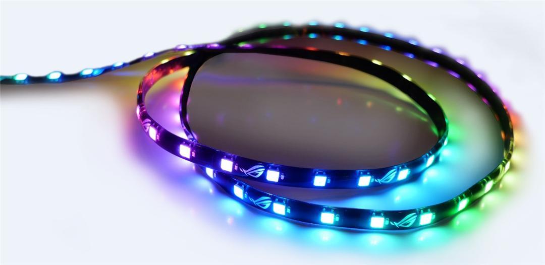 RGB LED лентa ASUS ROG Addressable Led Strip 60см, Aura Sync